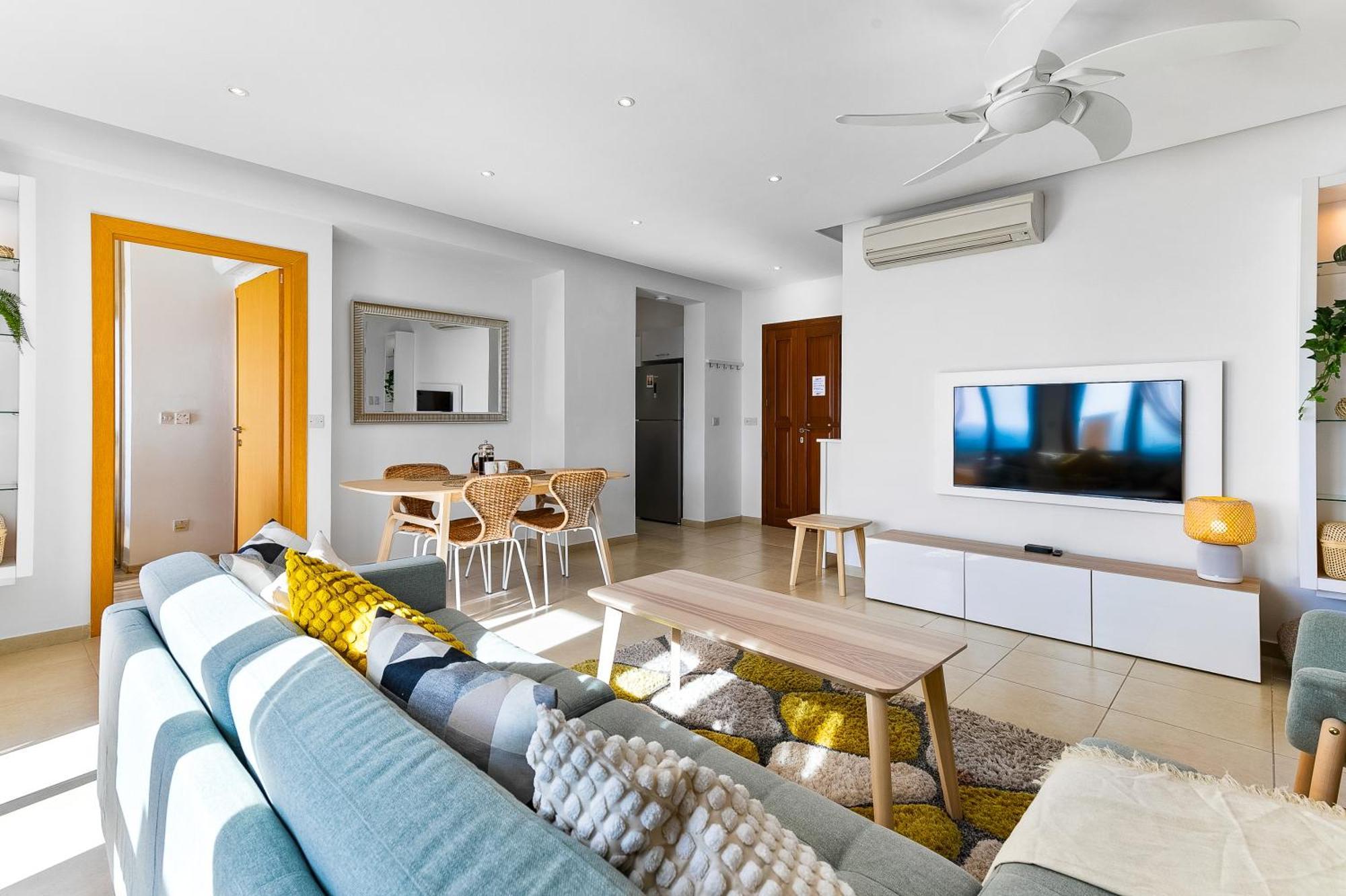 2 Bedroom Apartment Thalassa With Sea And Sunset Views, Aphrodite Hills Resort Куклія Екстер'єр фото