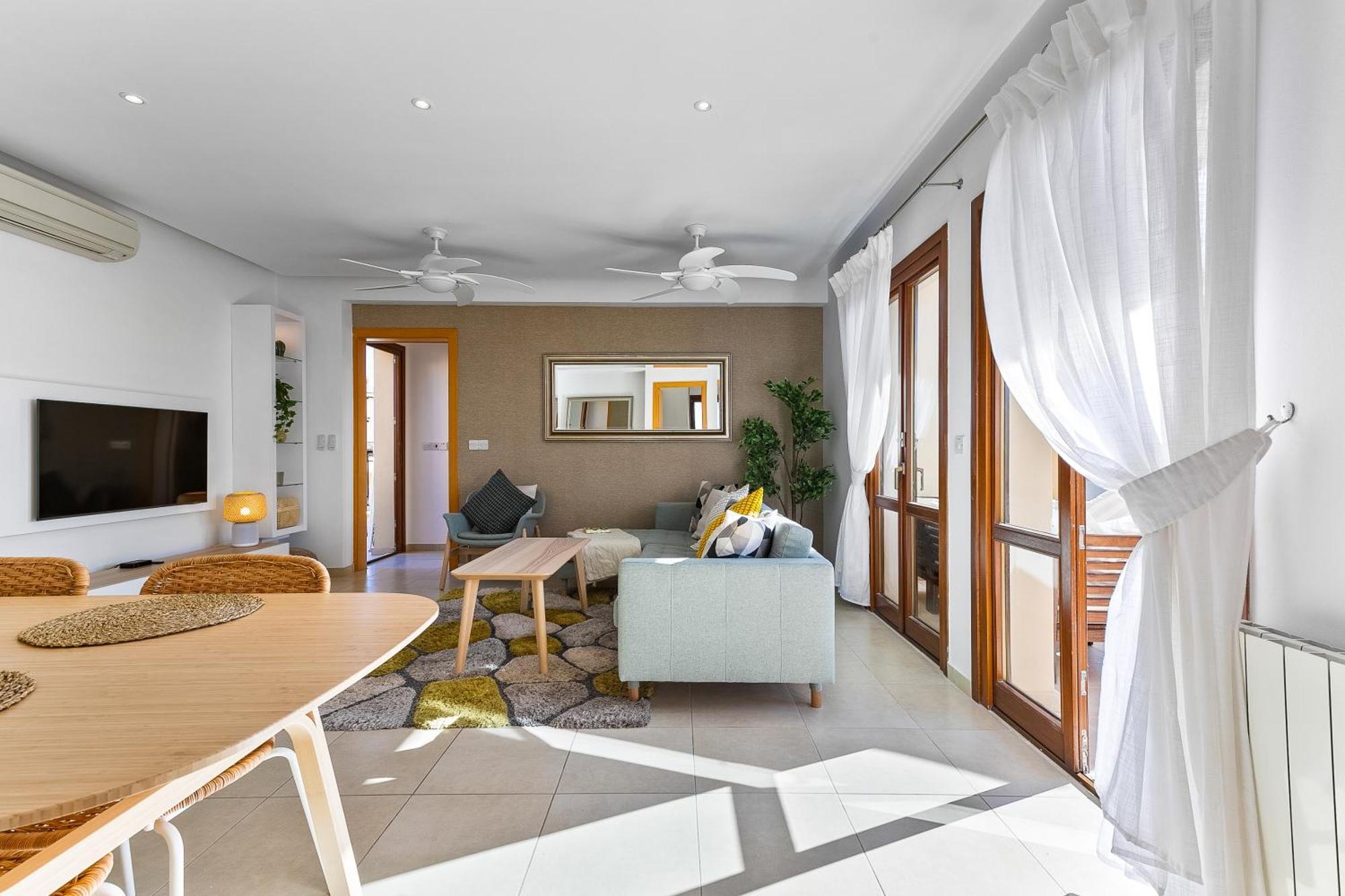 2 Bedroom Apartment Thalassa With Sea And Sunset Views, Aphrodite Hills Resort Куклія Екстер'єр фото
